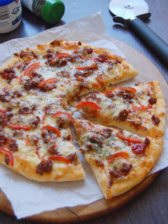 Foto resep Pizza dua bahan (tanpa proofing)