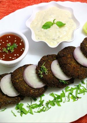 A picture of Shami kabab.