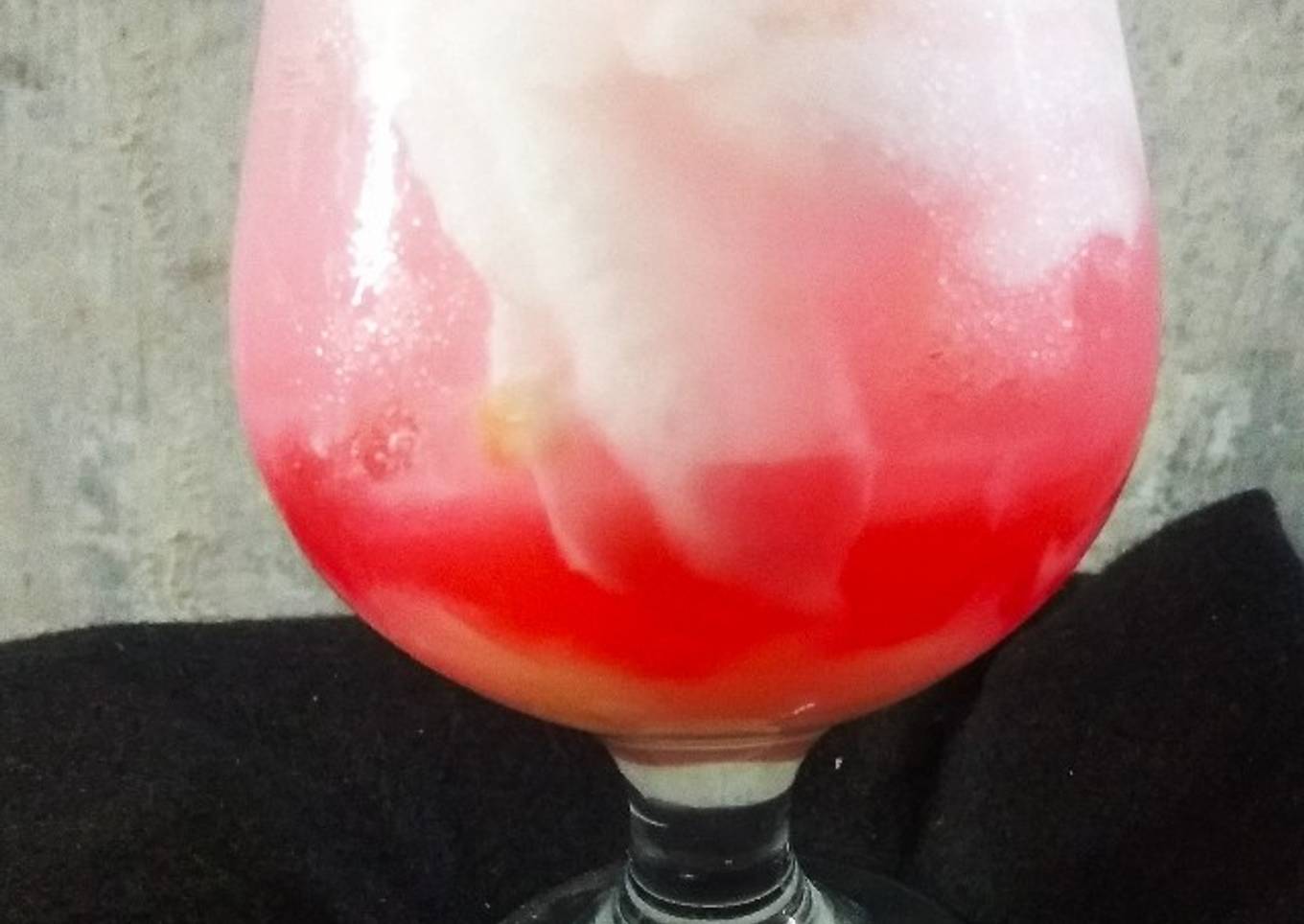 Es Degan Susu Sirup