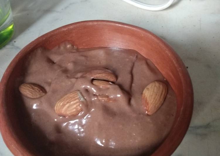 Helado de chocolate #vegano