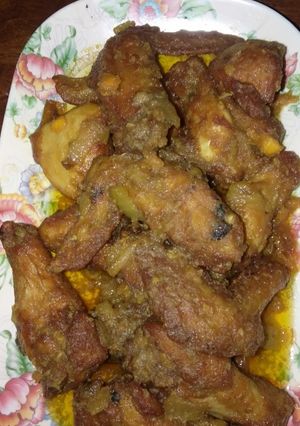 Gambar Ayam butter telur masin