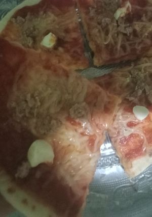 صورة لوصفة بيتزا المقلاة احسن من تاع الفرن رائعة