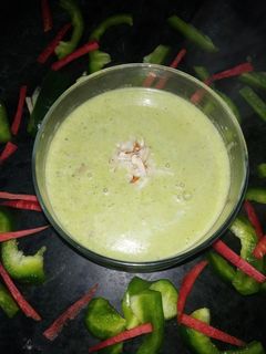 ब्रोकोली आलमंड सूप(Broccoli almond soup recipe in Hindi) रेसिपी मुख्य फोटो