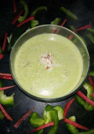 ब्रोकोली आलमंड सूप(Broccoli almond soup recipe in Hindi) रेसिपी मुख्य फोटो