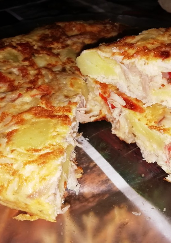 Una foto de Tortilla de patatas a mi manera!
