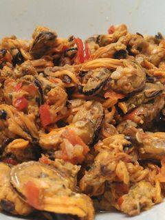 Foto resep Tumis Kerang Sambal Geprek
