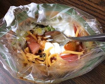 Easy Prepare Recipe Taco in a bag Savory Delicious