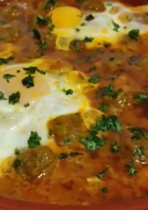 Une photo de Tajine de Kefta aux Œufs