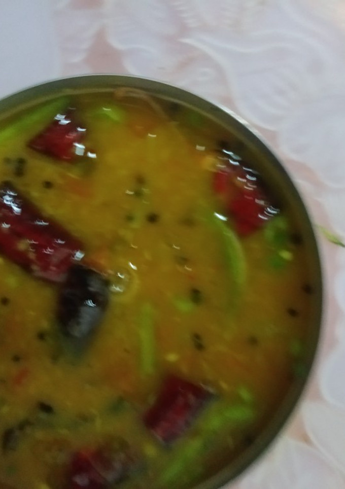 இன்ஸ்டன்ட் இட்லி சாம்பார் (Instant idli sambar recipe in tamil) செய்முறை முக்கிய புகைப்படம்