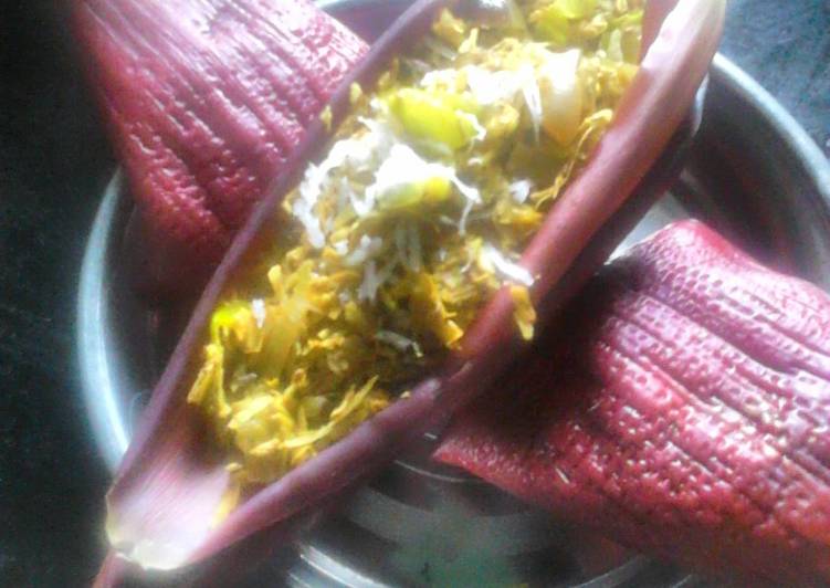 Easiest Way to Prepare Any-night-of-the-week Kelful bhaji(banana flower)