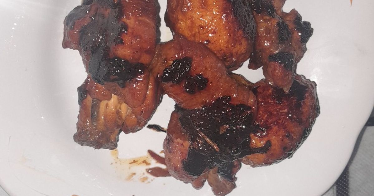 Ayam bakar bumbu kecap manis asam jawa