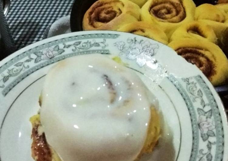 Cinnamon Roll tanpa cream cheese