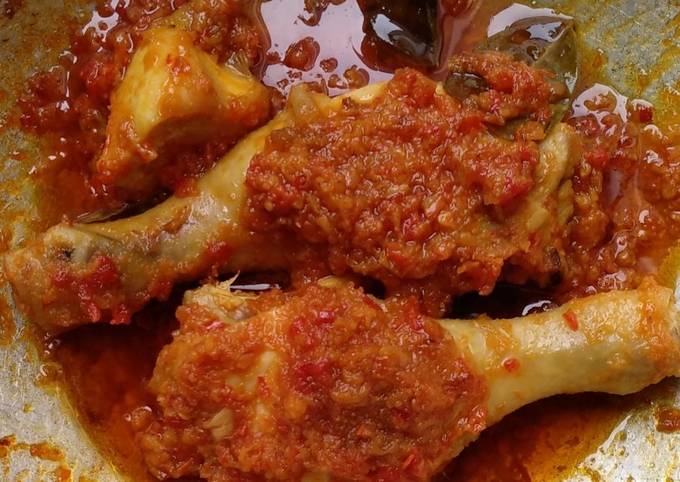 Resep Ayam bumbu rujak yang Menggugah Selera