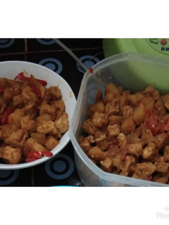 Foto resep Sambel goreng kentang tahu