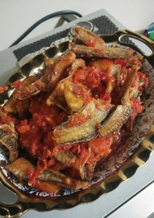 Foto resep Balado Ikan Asin Gabus