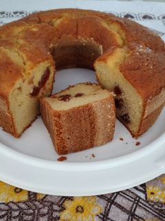 Foto de Bolo de fubá com goiabada