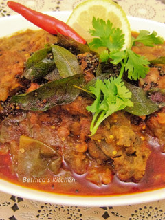 A picture of Mutton Dalcha - Hyderabadi style.