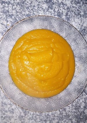 Una foto de Crema de auyama