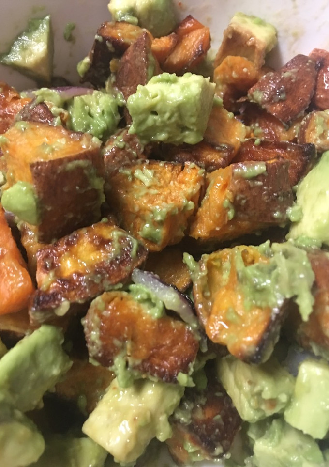 A picture of Vegan Sweet Potato Salad.