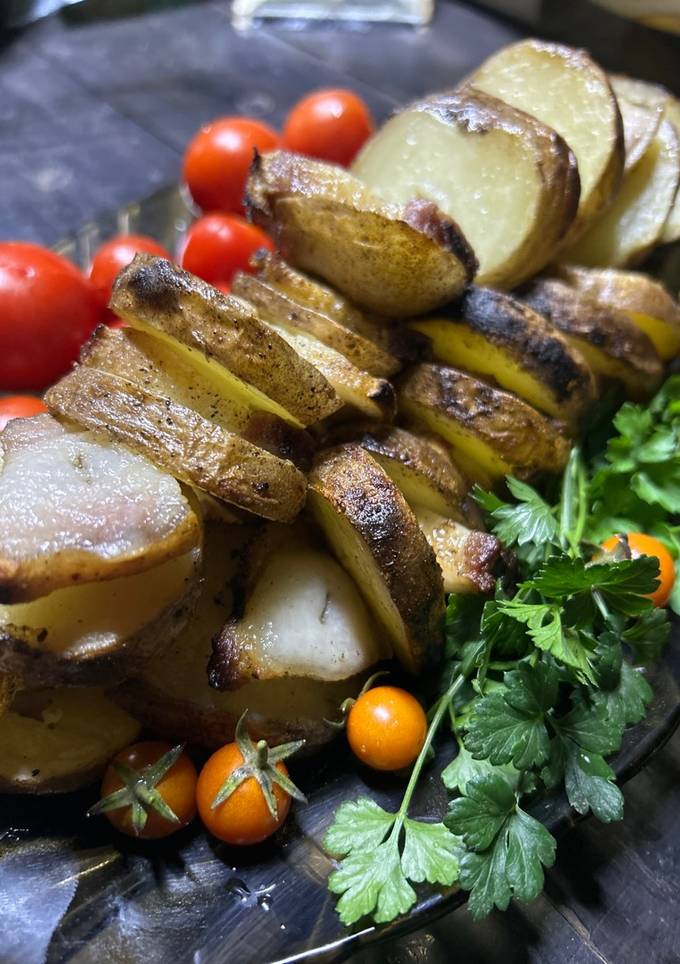 Картопля на шампурах🍢