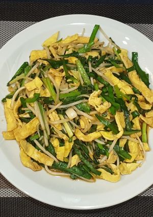 香炒銀芽 的食譜成品照片