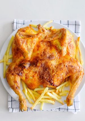 Una foto de Pollo Asado al Horno muy jugoso |DarixLAB
