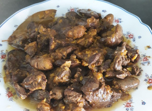 Una foto de Higaditos de pollo en salsa con Thermomix
