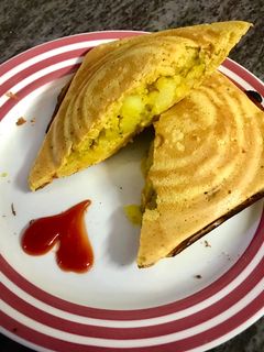 બ્રેડ પકોડા (તળ્યા વગર) (Bread Pakoda Recipe without Fry in Gujarati) રેસીપી મુખ્ય ફોટો