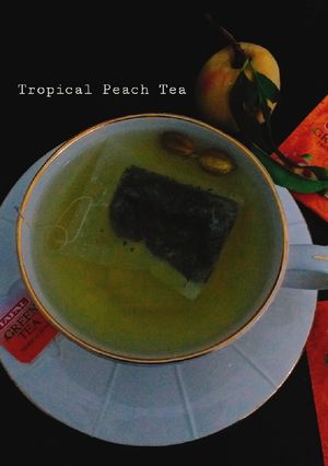 A picture of Tropical peach tea.
