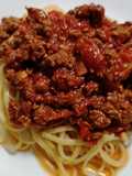 Beef and sausage bolognese ragout