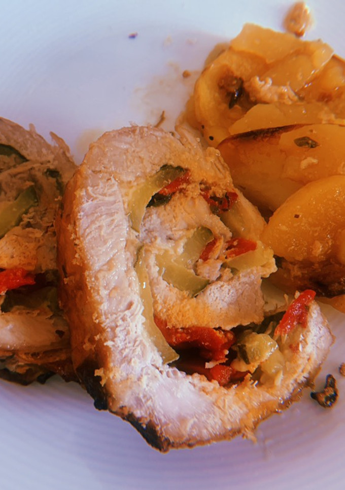 Una foto de Lomo relleno al horno