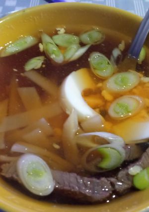 Una foto de Ramen fit con o sin pasta Konjac