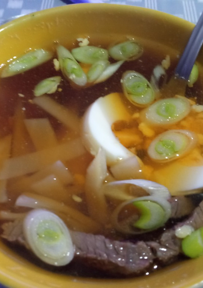 Una foto de Ramen fit con o sin pasta Konjac