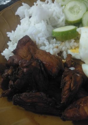รูปของ อกไก่ผัดซีอิ๊วดำคลีนๆ
