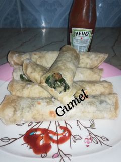 Vegetables rools ainihin hoton girkin