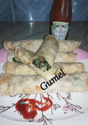 Vegetables rools ainihin hoton girkin