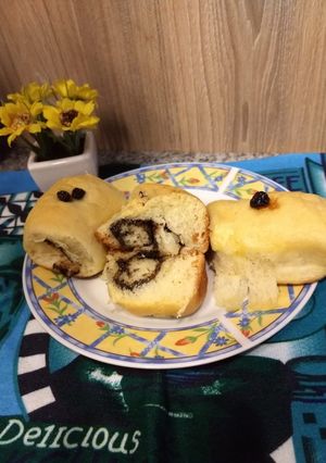 Foto resep Roti Manis (Soft & Fluffy Dinner Roll) #Seninsemangat