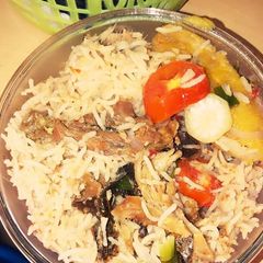 A picture of Coconut Rice.