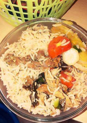 A picture of Coconut Rice.