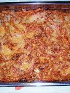 Una foto de Macarrones gratinados en horno o microondas!