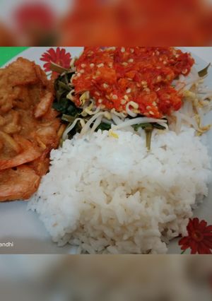 Foto resep Rujak Kangkung