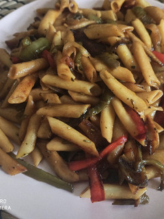 Una foto de Wok de verduras