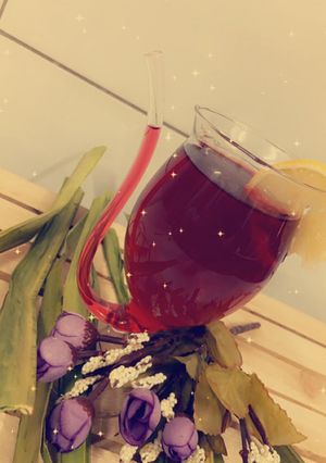 صورة لوصفة عصير توت بالليمون والنعناع
