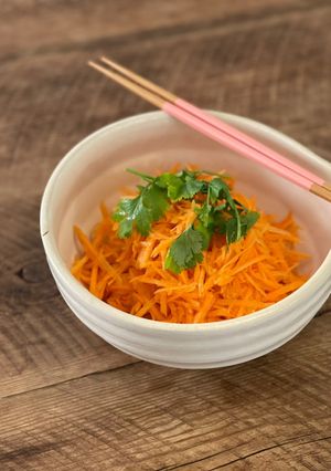 A picture of Carrot salad - the basic.