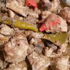 A picture of Black Pepper Chicken.
