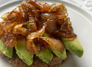 Foto de Hambúrguer vegetariano de cogumelos