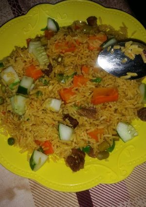 A picture of My fried rice.