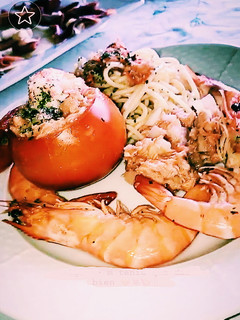 Una foto de Entrante ligero y rápido 2.0 🍤🍎