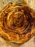 Rosca de plátano y Nutella en airfryer