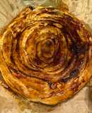 Rosca de plátano y Nutella en airfryer